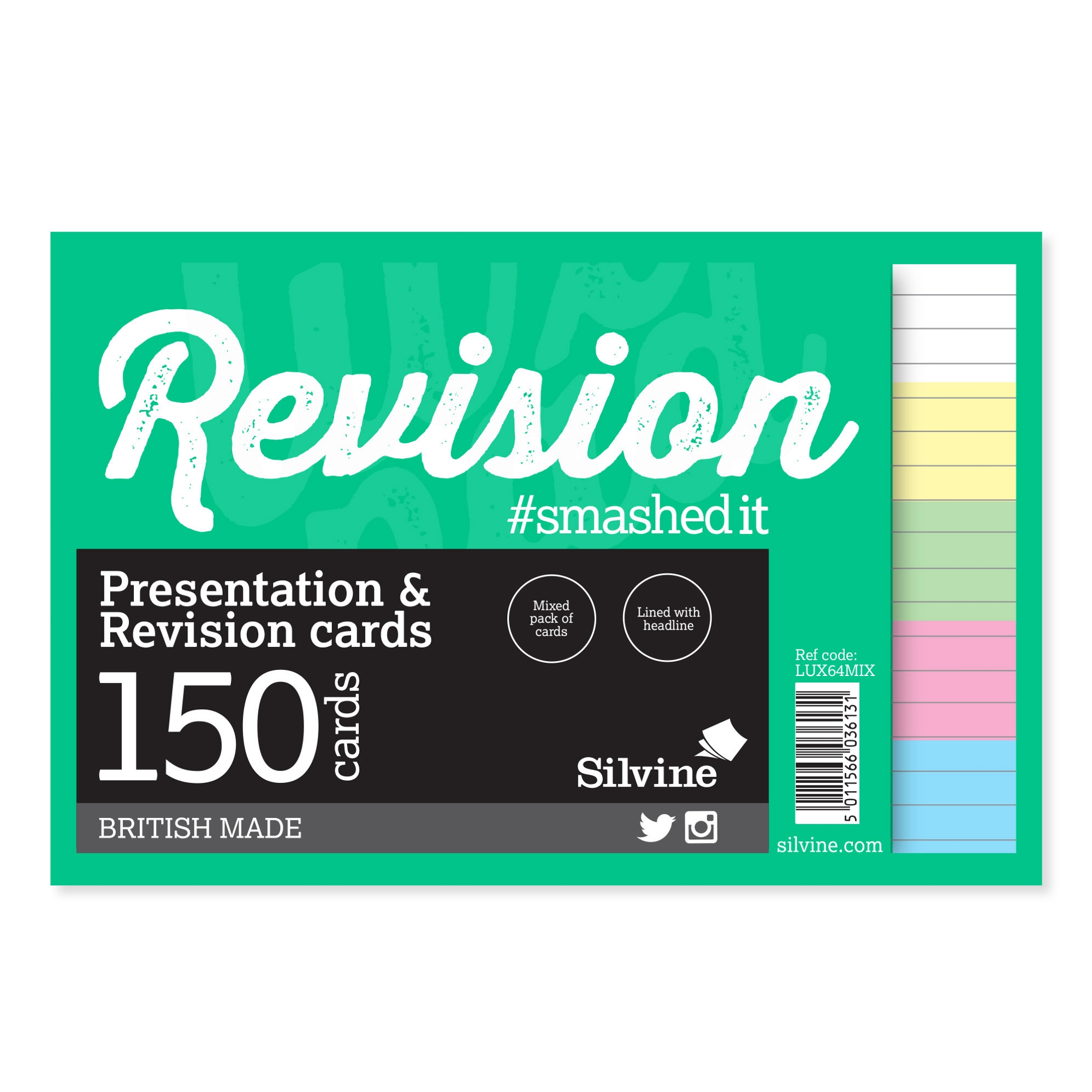 Revision/Presentation 6" x 4"- Pack of 8